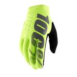 Brisker Cold Weather Motocross Gloves - Fluo Yellow
