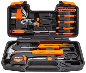 39-Piece DIY Motorcycle Tool Kit with Toolbox