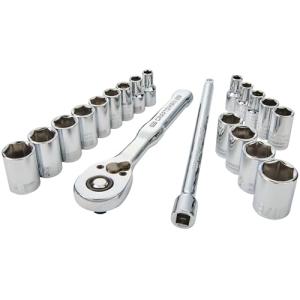 20-Piece 1/4 Inch Drive Mechanics Tool Set