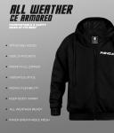 PANDA CYCLE GEAR All-Season Motorcycle Hoodie