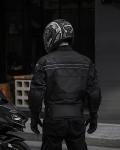BORLENI Windproof Motorcycle Jacket with CE Armor