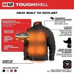 Milwaukee M12 Heated TOUGHSHELL Jacket - Black 2X
