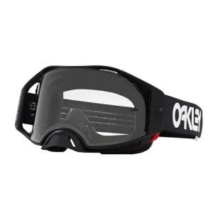 Oakley Airbrake MX Goggles - Black/White Clear