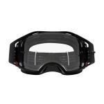 Oakley Airbrake MX Goggles - Black/White Clear