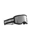Alpinestars Vision 3 Off-Road Goggles - Black/Silver