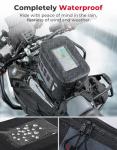 KEMIMOTO Waterproof Motorcycle Tank Bag with Touchscreen