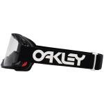 Oakley Airbrake MX Goggles - Black/White Clear