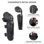 AIDY-PRO Adjustable Motocross Knee and Shin Guards