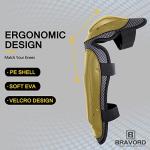 BRAVORD Adjustable Knee and Elbow Pads Set