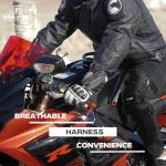 BRAVORD Adjustable Motorcycle Knee Pads for Adults