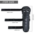 BRAVORD Adjustable Motorcycle Knee Pads for Adults