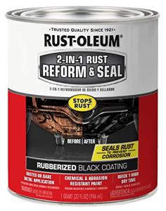 Rust-Oleum 2-in-1 Rust Reform & Seal, Black