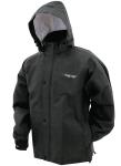 FROGG TOGGS Men's Waterproof Rain Jacket, Black