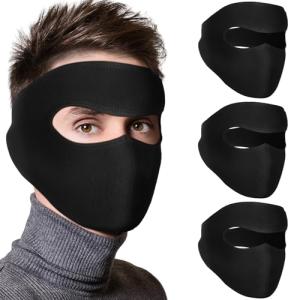 Jeere Winter Face Mask 3-Pack for Cold Weather