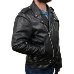 Milwaukee Leather Men’s Side Lace Police Jacket