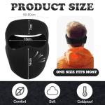 Jeere Winter Face Mask 3-Pack for Cold Weather