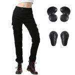 LOMENG Women’s Slim Fit Motorcycle Riding Pants