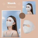 UPF 50+ Sun Protection Face Mask for Women