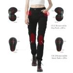 LOMENG Women’s Slim Fit Motorcycle Riding Pants