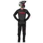 O'NEAL Men's Element Dirt Bike Pants - Black/Gray/Red