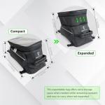 Gray Motorcycle Tank Bag