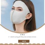 UPF 50+ Sun Protection Face Mask for Women