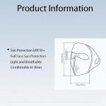 UPF 50+ Sun Protection Face Mask for Women
