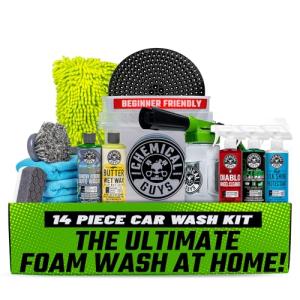 Chemical Guys 14-Piece Car Wash Kit with Foam Blaster