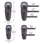 BRAVORD Adjustable Knee and Elbow Guards Set