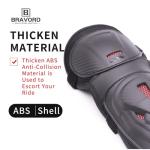 BRAVORD Adjustable Knee and Elbow Guards Set