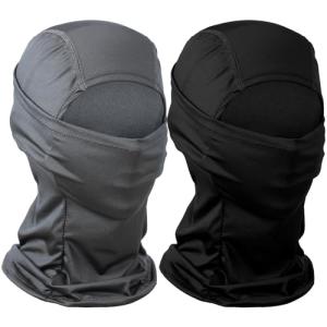 2-Pack Breathable Balaclava Face Masks for Outdoors