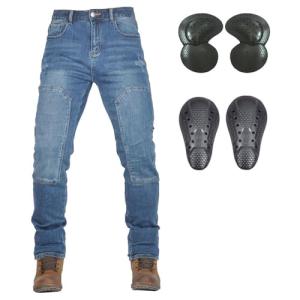 Men's Motorcycle Riding Denim Jeans with Armor