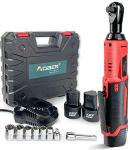 12V Cordless Electric Ratchet Wrench Set