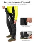ROCKBROS Black Winter Motorcycle Pants with Armor
