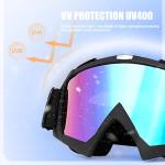 Immoono Motorcycle Goggles with Face Mask and Balaclava