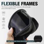 VEWOE UV400 Dirt Bike ATV Motorcycle Goggles