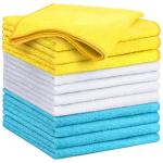 GLIMGLINT Microfiber Cleaning Cloths - 12 Pack