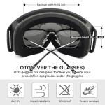 VEWOE UV400 Dirt Bike ATV Motorcycle Goggles