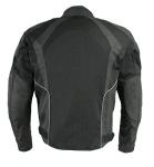 Milwaukee Leather Black Armored Mesh Motorcycle Jacket