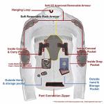 Milwaukee Leather Women's Black Armored Motorcycle Jacket