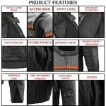 Milwaukee Leather Burnt Orange Armored Motorcycle Jacket