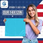 GLIMGLINT Microfiber Cleaning Cloths - 12 Pack