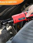 12V Cordless Electric Ratchet Wrench Set