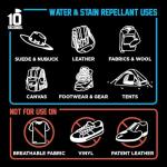 Water Repellent Spray for Gear and Footwear