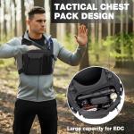 Lightweight Hydration Vest Backpack with 2L Bladder