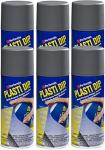 Plasti Dip Gunmetal Gray Rubber Coating Spray 6-Pack