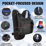 Lightweight Hydration Vest Backpack with 2L Bladder