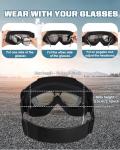 OXG UV400 Motorcycle Goggles for ATV & Dirt Bikes