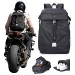 Waterproof Helmet Backpack for Motorcycle Riders