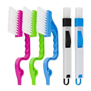 5 Pack Window Track Cleaning Brush Set